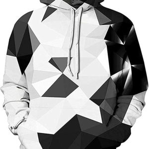 Unisex Hoodies 3D Print Galaxy Pullover Hooded Sweatshirt Hoodies with Big Pockets for Teen Men, Teen Boy, Women